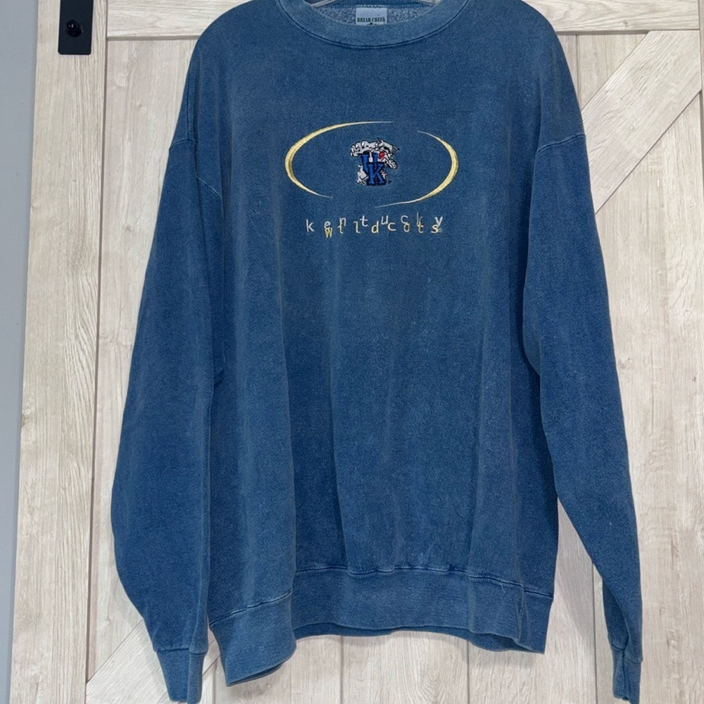 Vintage UK Kentucky‎ Wildcats Crewneck Sweatshirt Briar Creek SZ XXL
